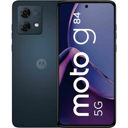 Motorola Moto G84 5G - Voorkant & achterkant
