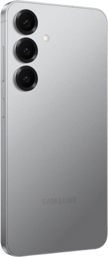 Samsung Galaxy S25 Silver Shadow - Aanzicht vanaf links