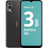 Nokia C32 Zwart - Voorkant & achterkant