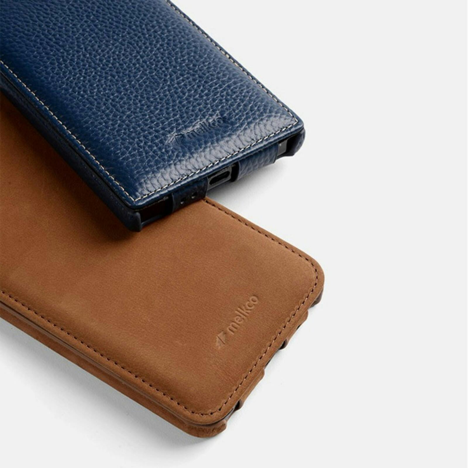 Melkco Samsung Galaxy S25 Leather Flip Case Bruin