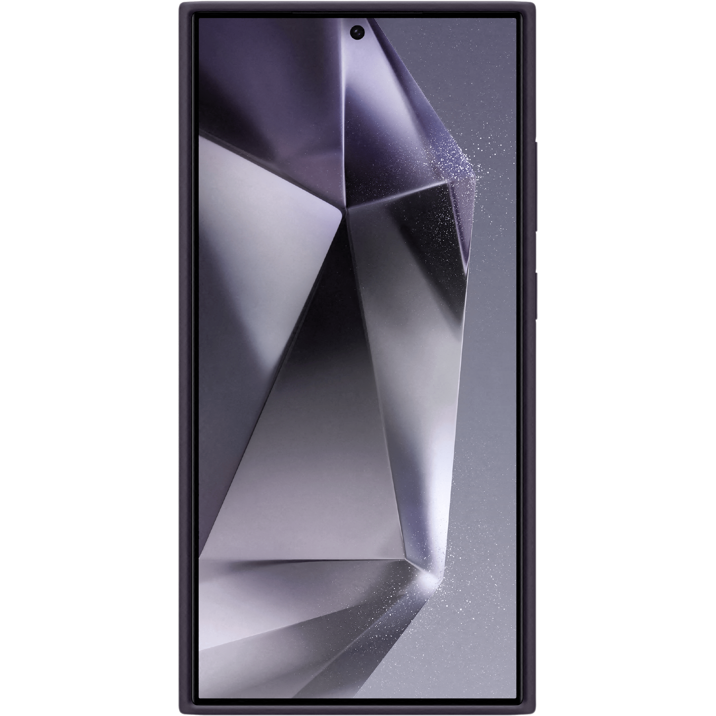 Samsung Galaxy S24 Ultra Siliconen Hoesje Dark Violet