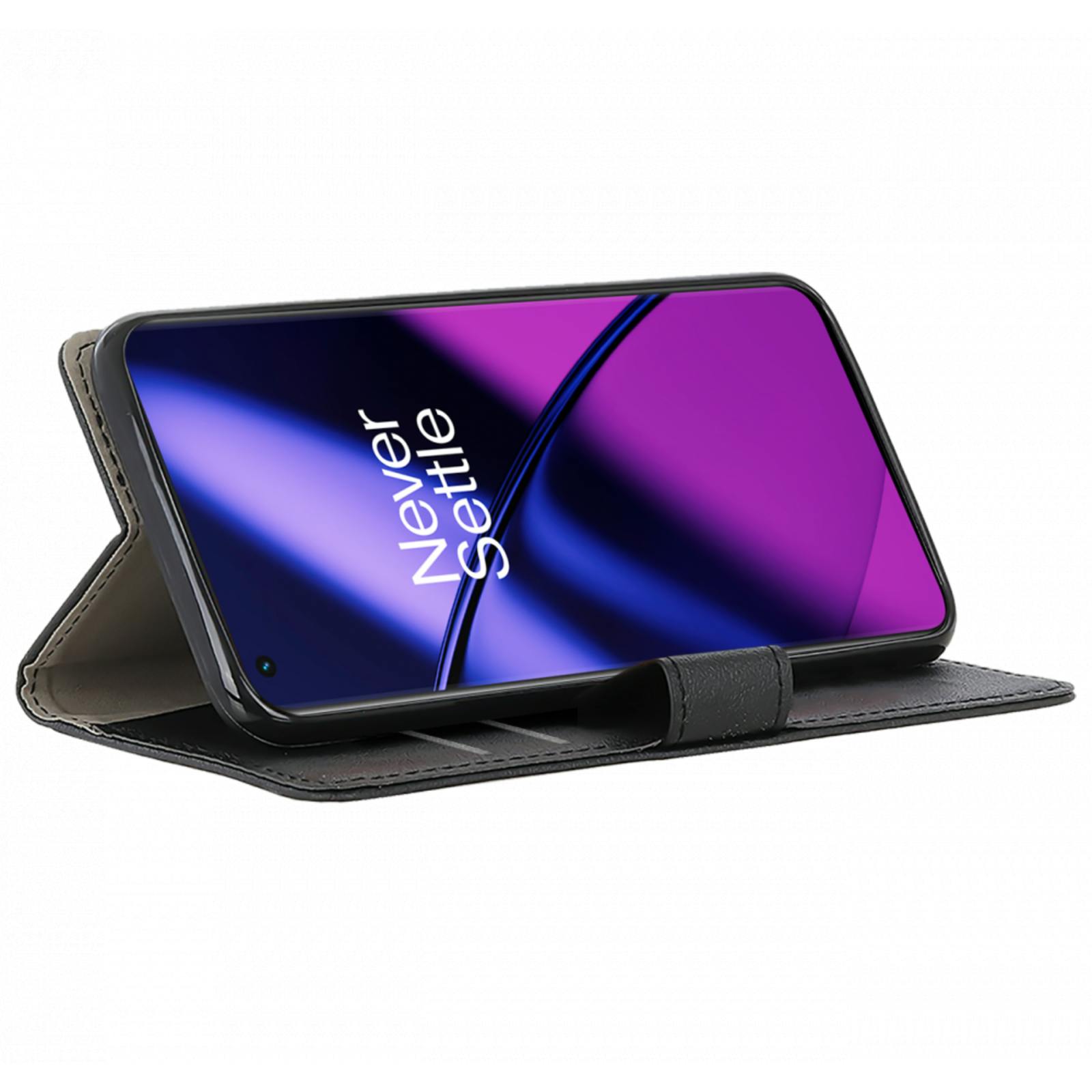 Just in Case OnePlus 11 Portemonnee Case Zwart