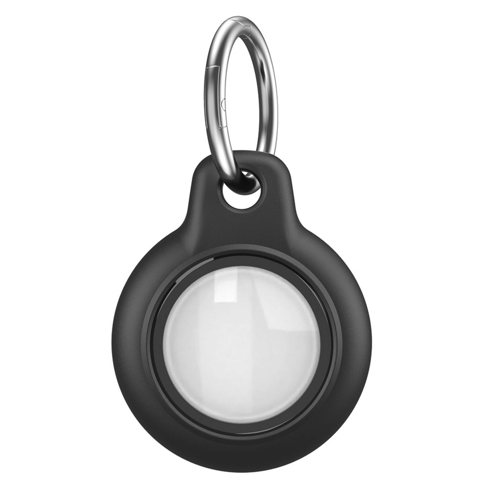 CaseBody AirTag Hardcase Sleutelhanger Zwart