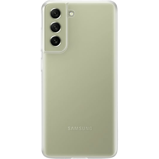 Samsung Galaxy S21 FE Premium Doorzichtig Hoesje - Voorkant