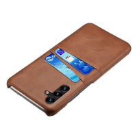 Comfycase Samsung Galaxy A54 Card Case Hoesje met Pasruimte Bruin