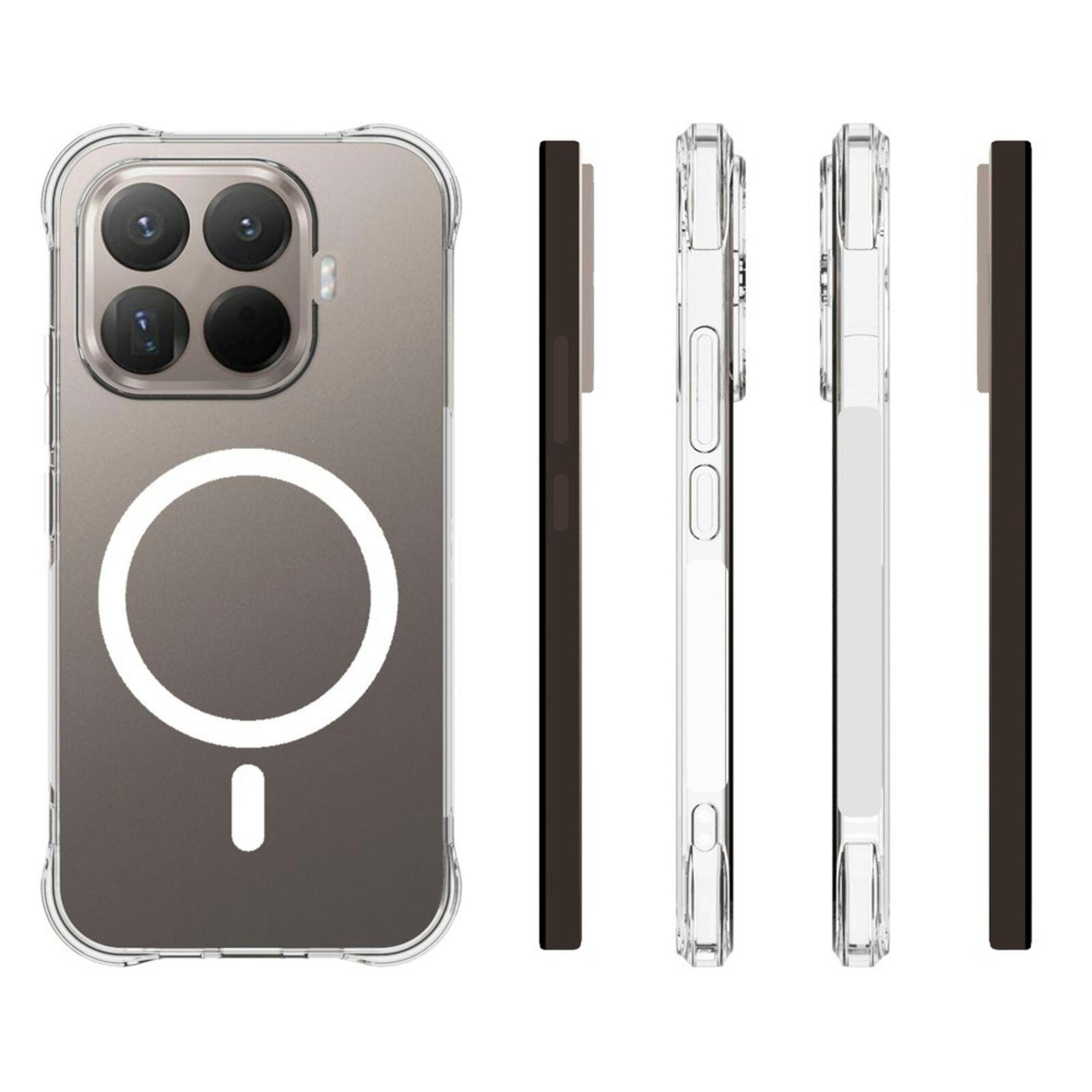 CaseBody Xiaomi 17T Magnetisch Hoesje Transparant