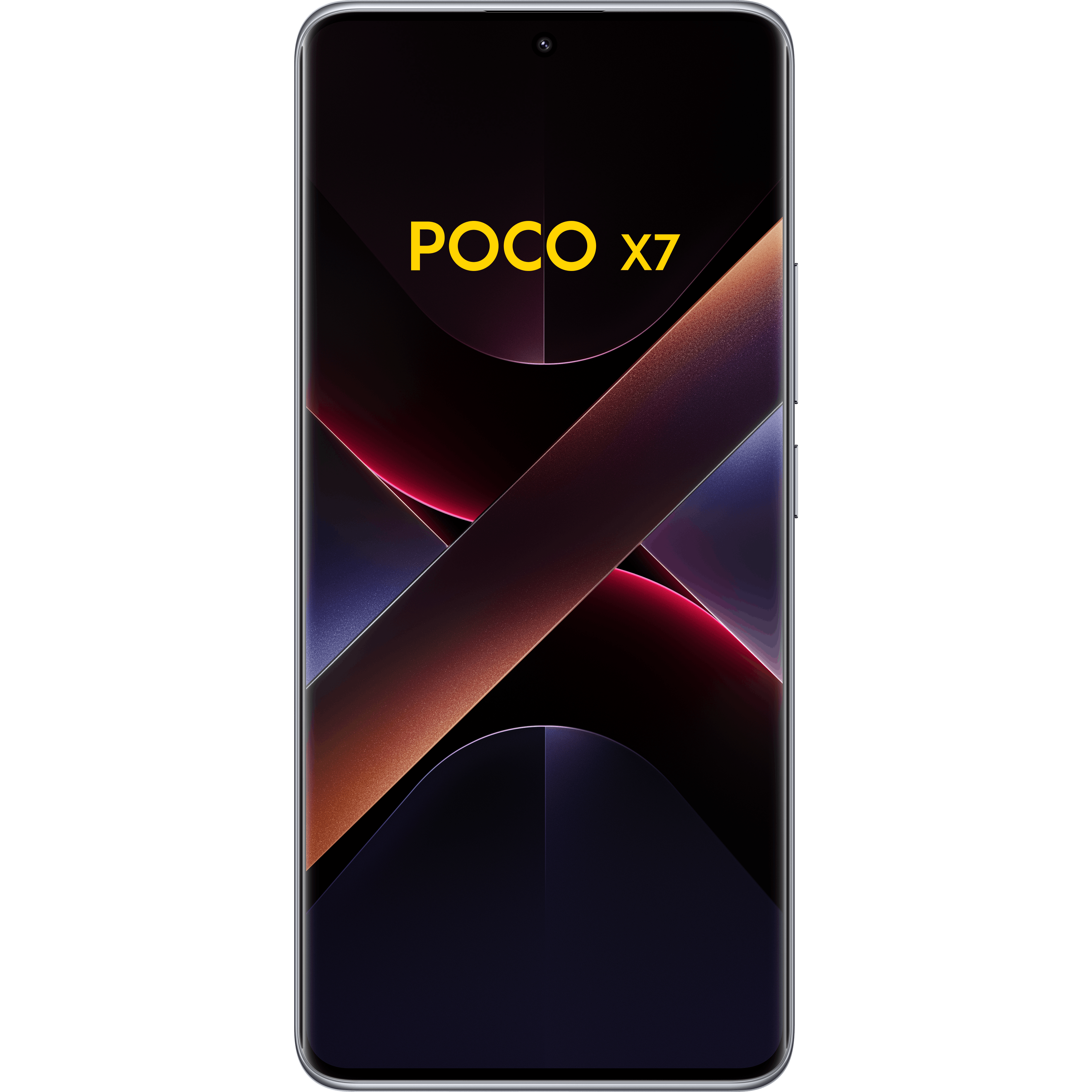 POCO X7 5G Silver - Voorkant