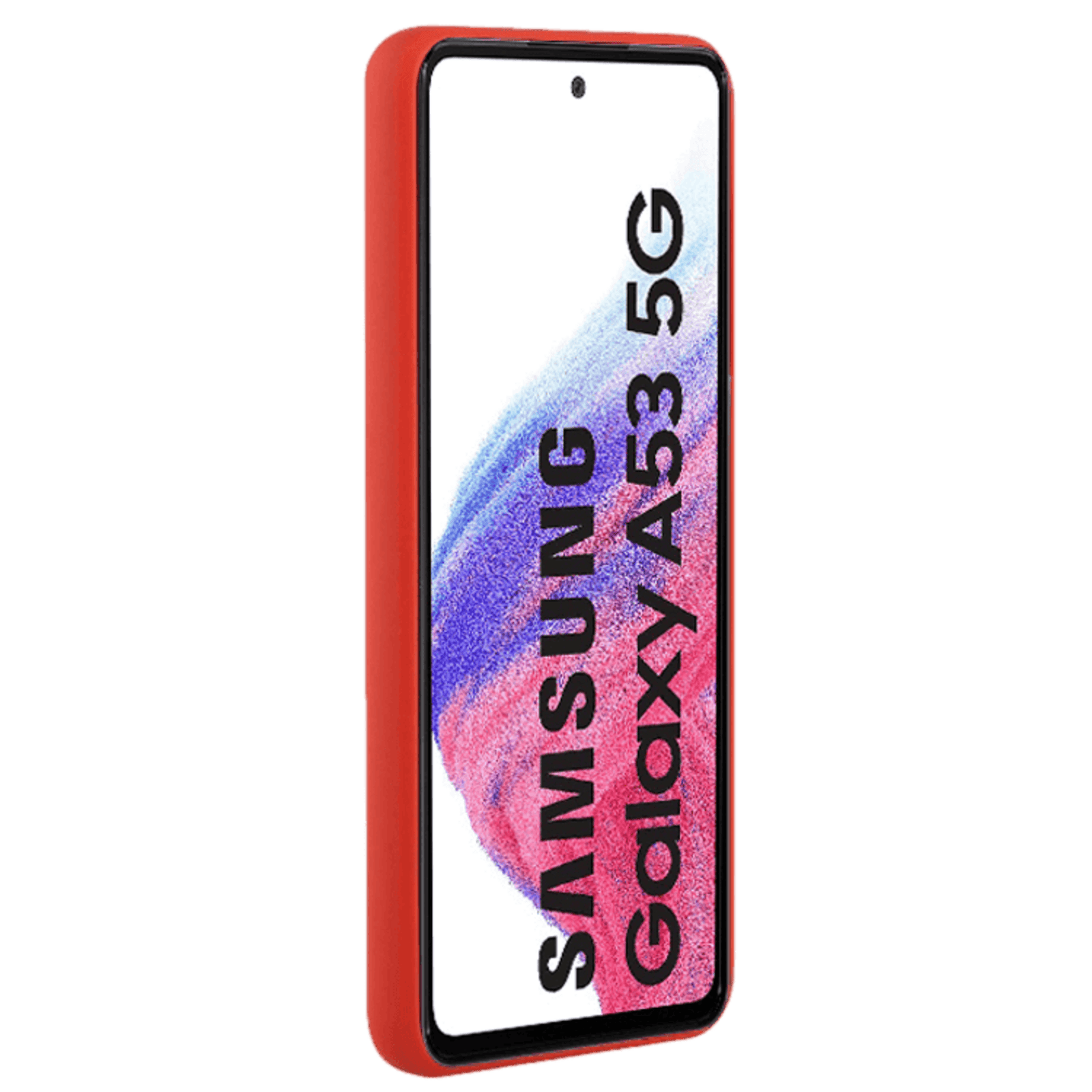 CaseBody Samsung Galaxy A53 Telefoonhoesje met Kaarthouder Rood