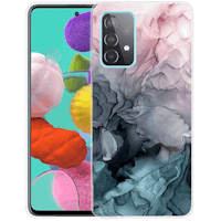 Mocaa Samsung Galaxy A32 Marble Case Meerkleurig
