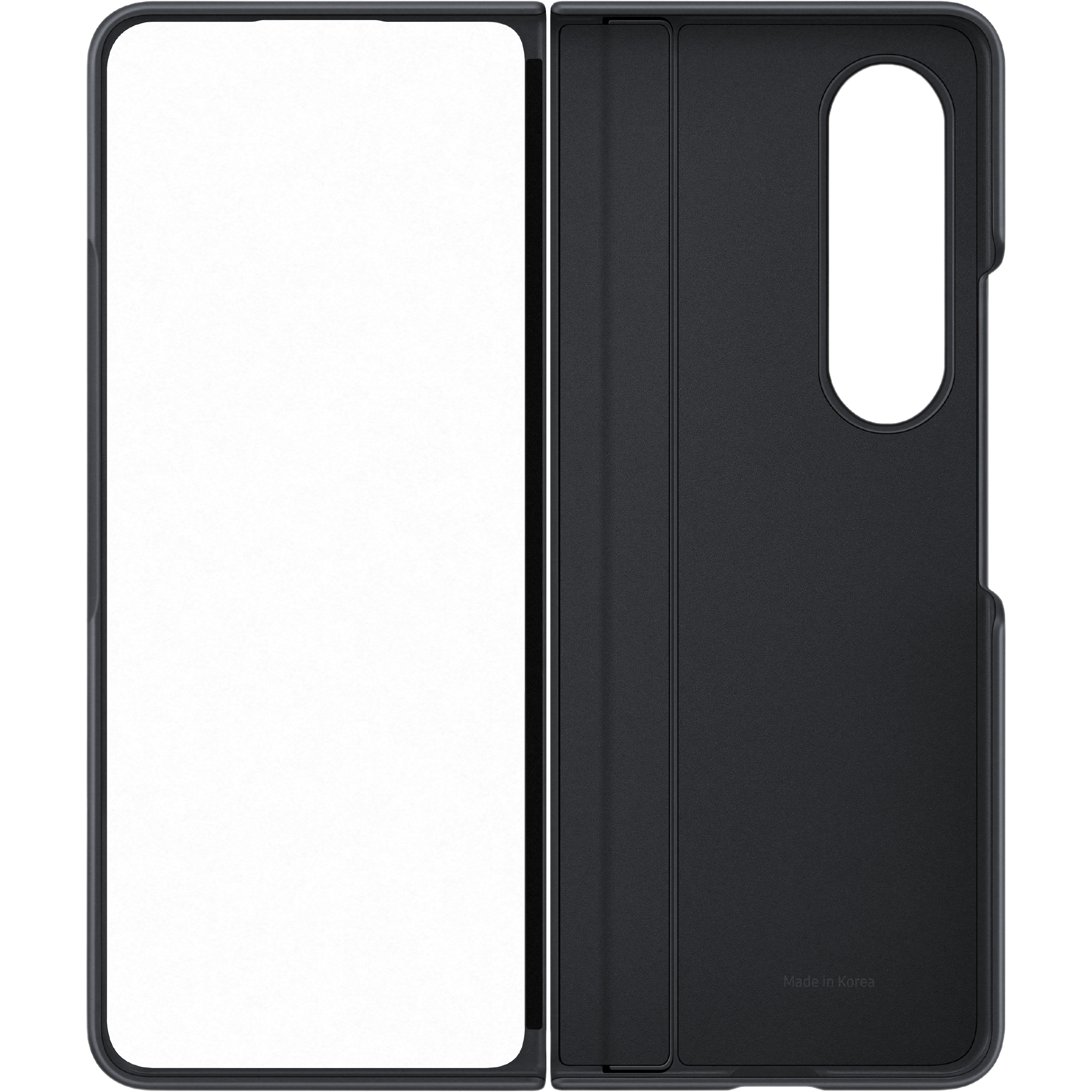 Samsung Galaxy Z Fold4 Protective Standing Hoesje Zwart