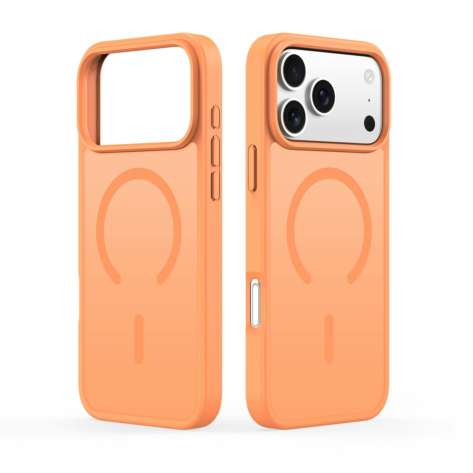 DUX DUCIS iPhone 18 Pro Max Mat MagSafe Hoesje Oranje