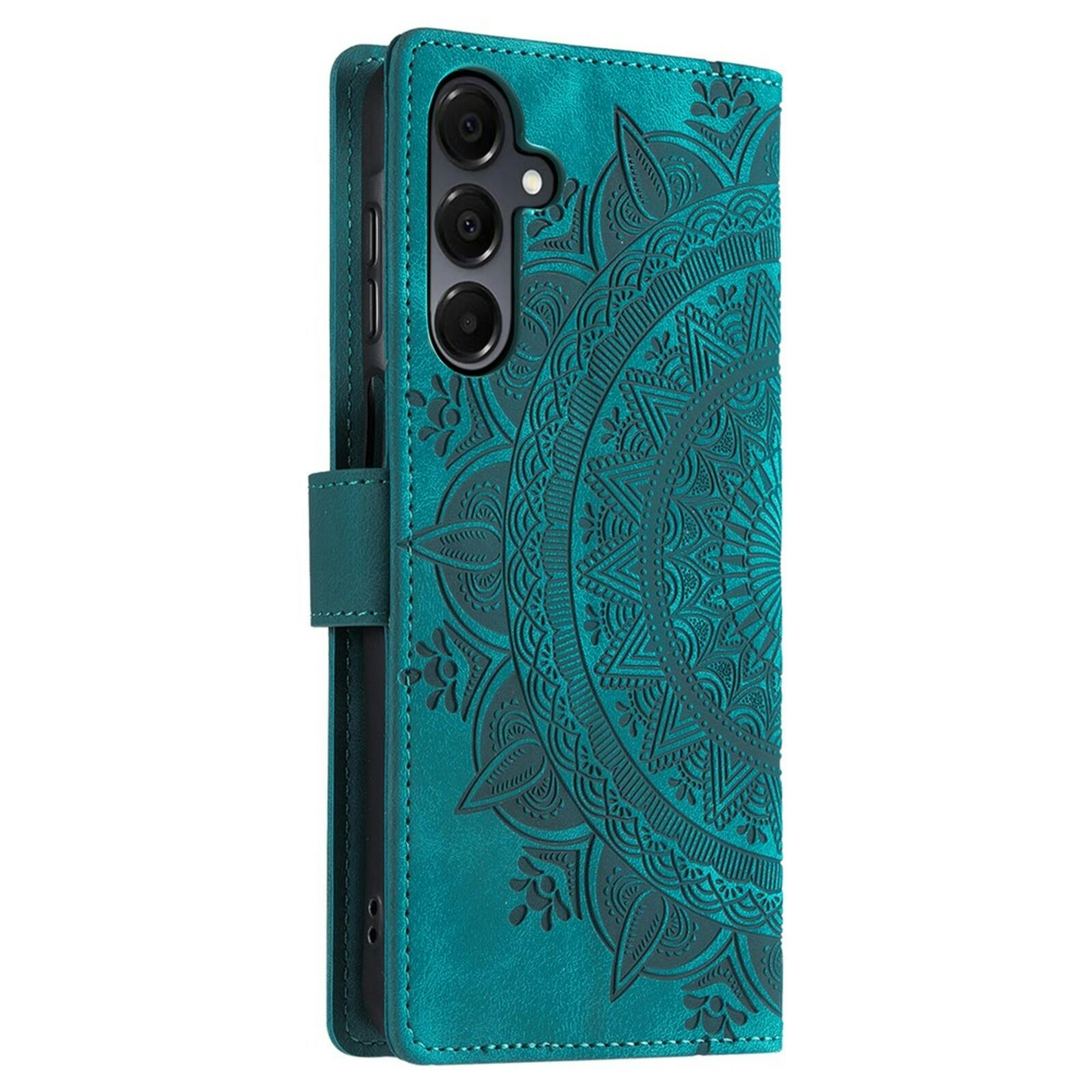Comfycase Samsung Galaxy S25 FE Mandala Bookcase Groen