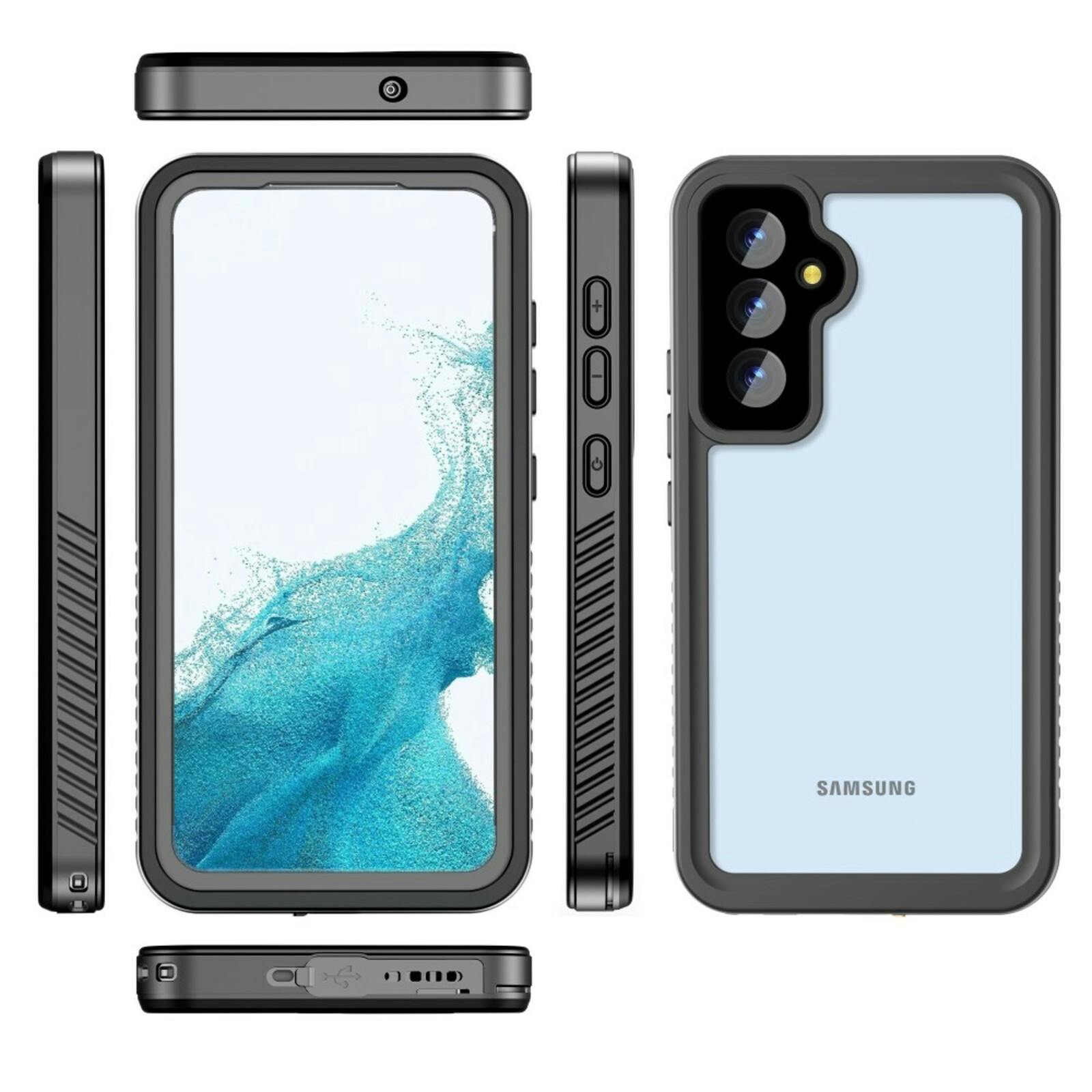 REDPEPPER Samsung A54 FS Series Waterproof Hoesje Zwart