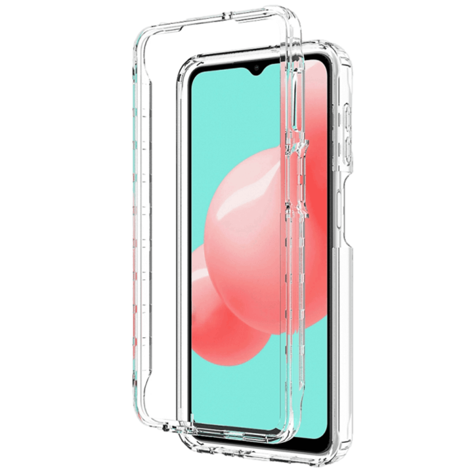 Comfycase Samsung Galaxy A32 schokproof 360 case Transparant