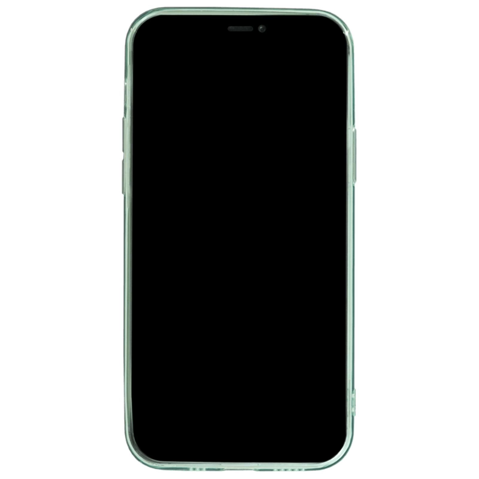 Mocaa iPhone 12 (Pro) 3D Effect Hartjes Hoesje Groen