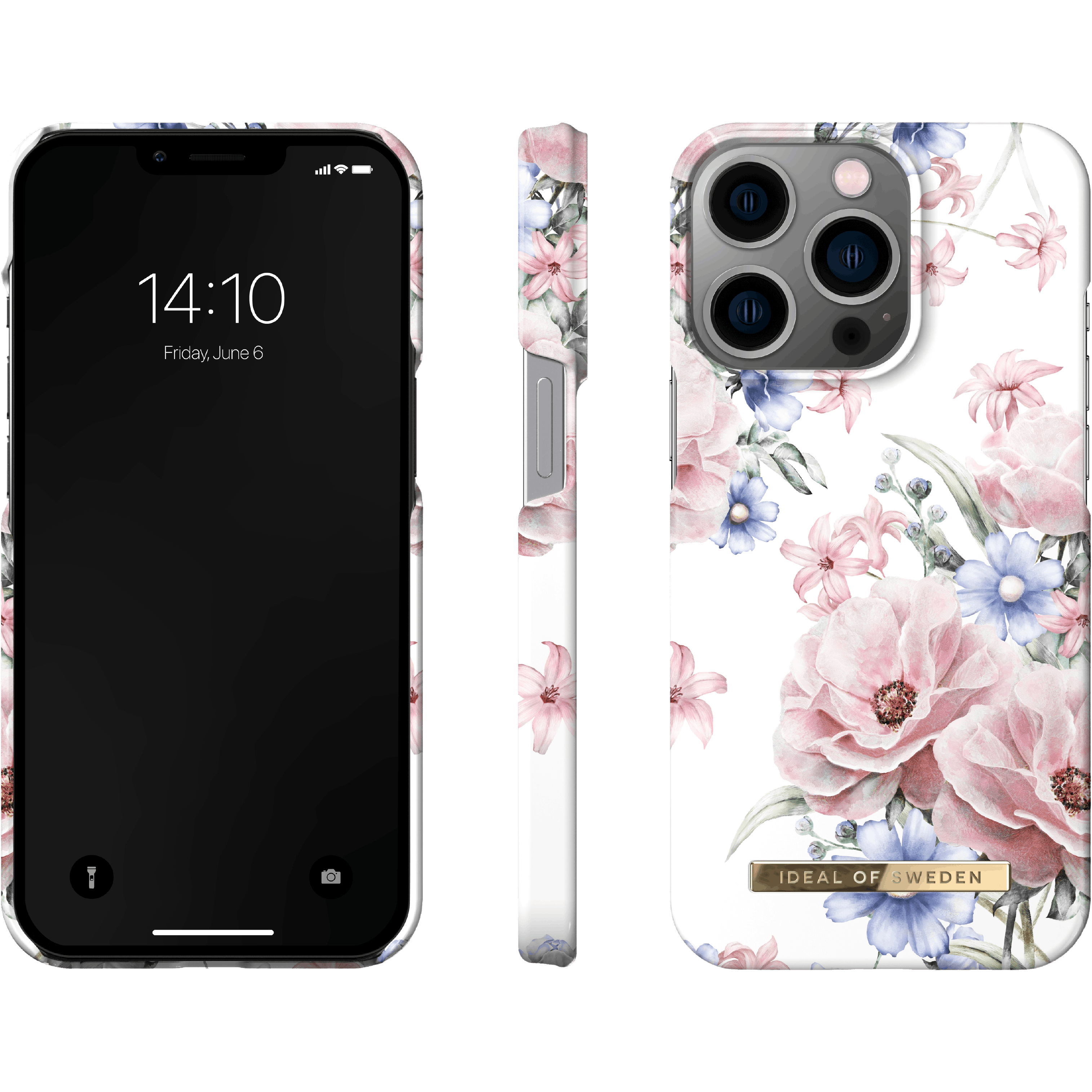 Ideal of Sweden iPhone 14 Pro Fashion Hoesje Floral Romance