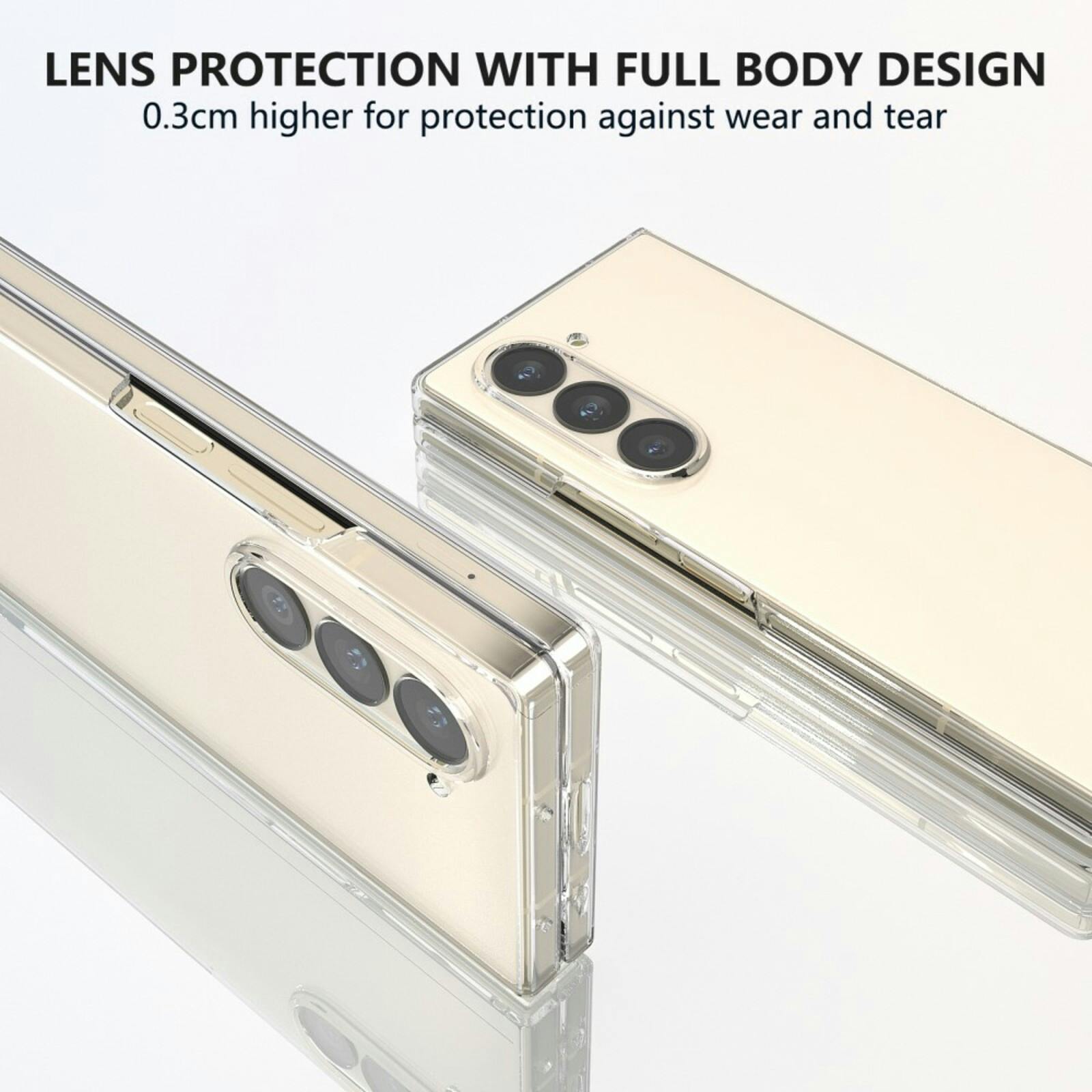 Comfycase Samsung Galaxy Z Fold6 Daily Beschermhoesje Transparant