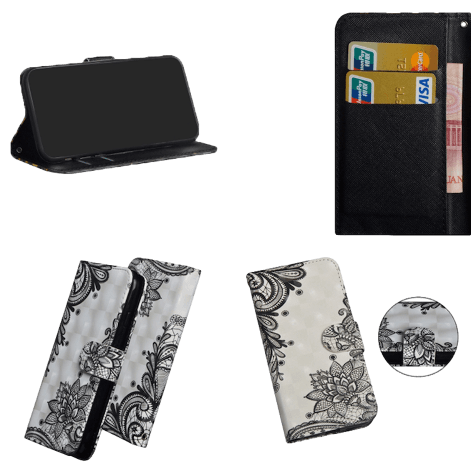 Fashion Samsung Galaxy S20 Shiny Bookcase Kant Design