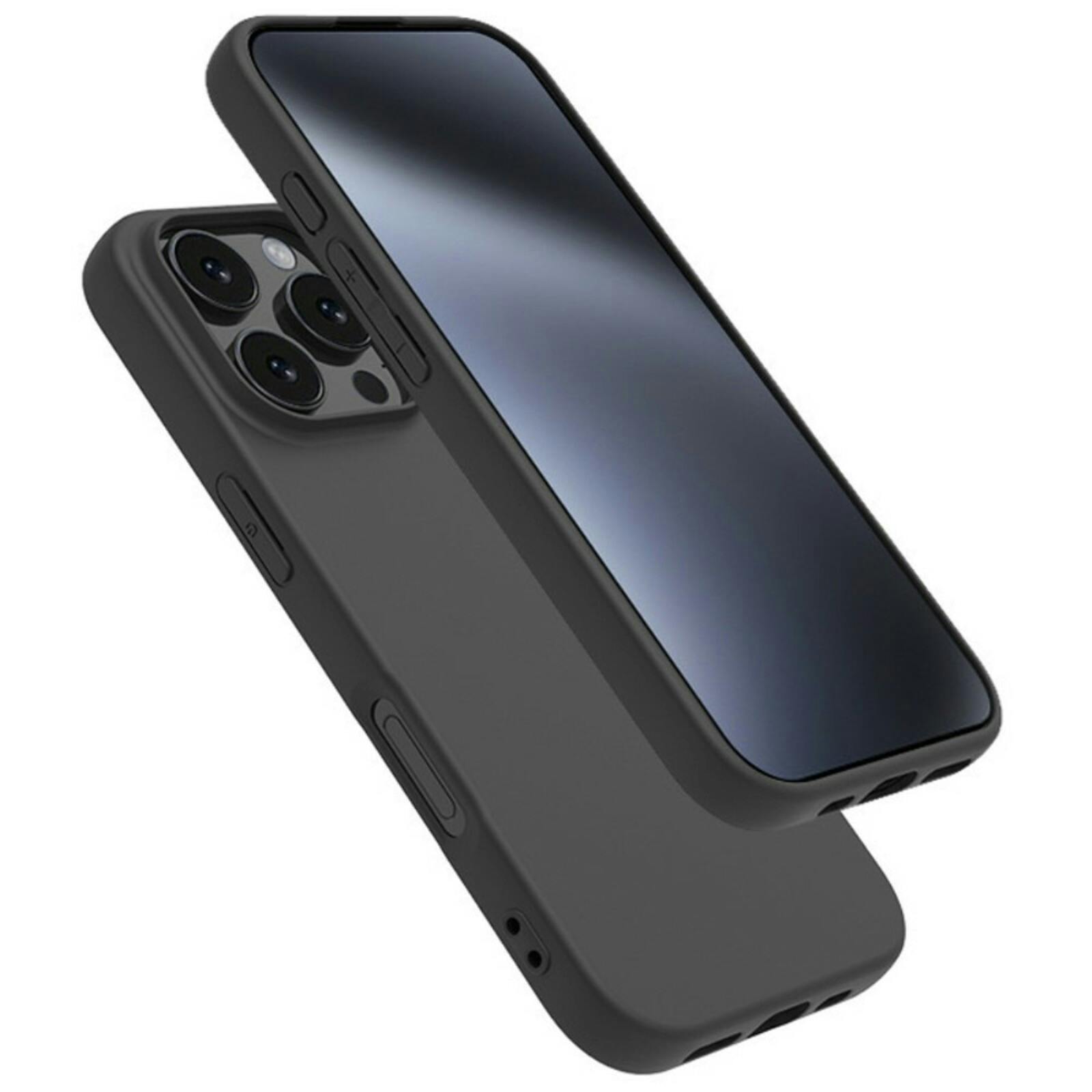 CaseBody Apple iPhone 16 Pro Slim-Fit Backcover Zwart