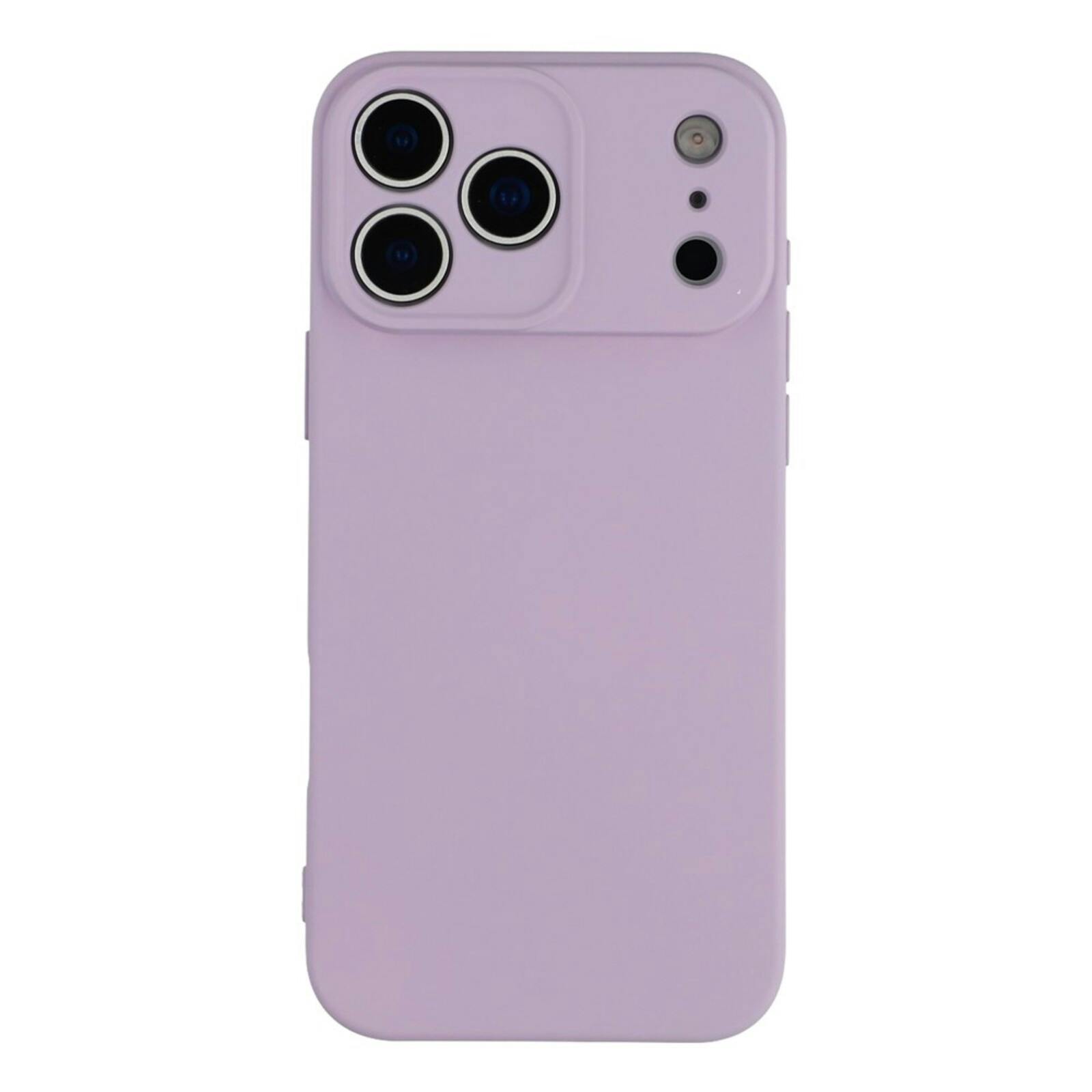 Mocaa Apple iPhone 17 Pro Max Lens Protection Hoesje Paars