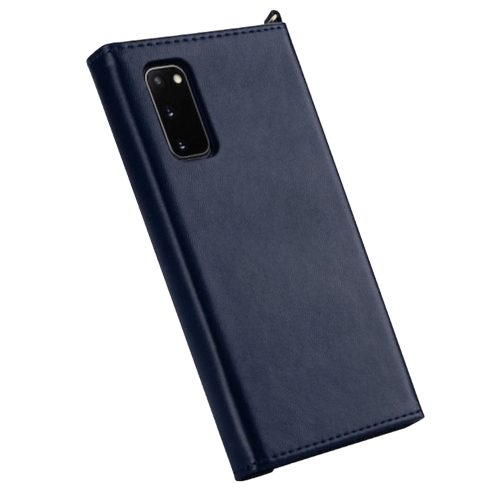 CaseBody Samsung Galaxy S20 Clutch Style Bookcase Hoesje Blauw