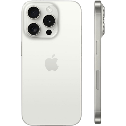 Apple iPhone 15 Pro White Titanium - Voorkant