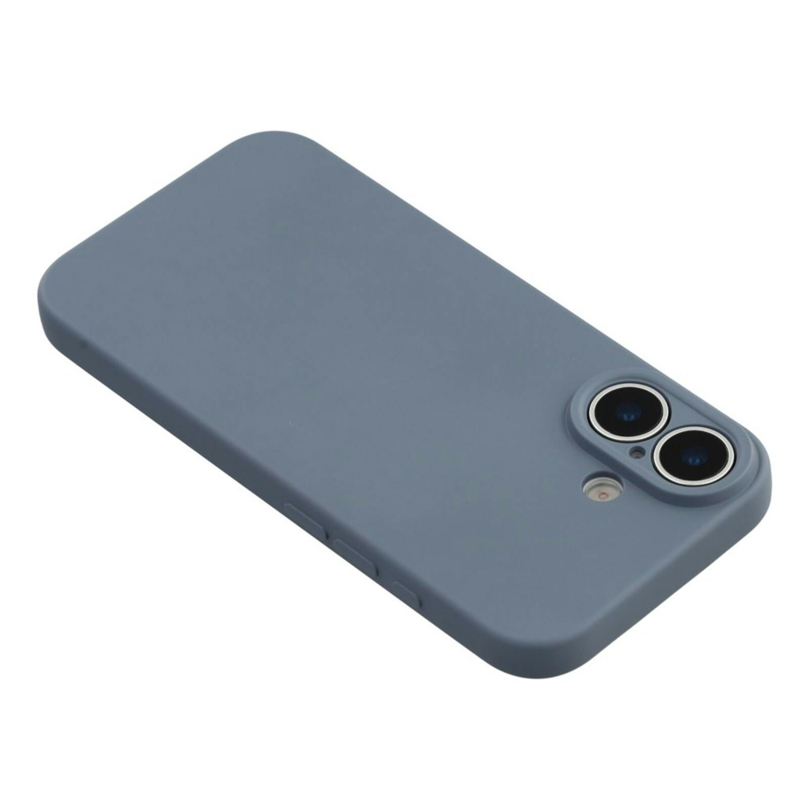 Mocaa Apple iPhone 17 Lens Protection Hoesje Blauwgrijs