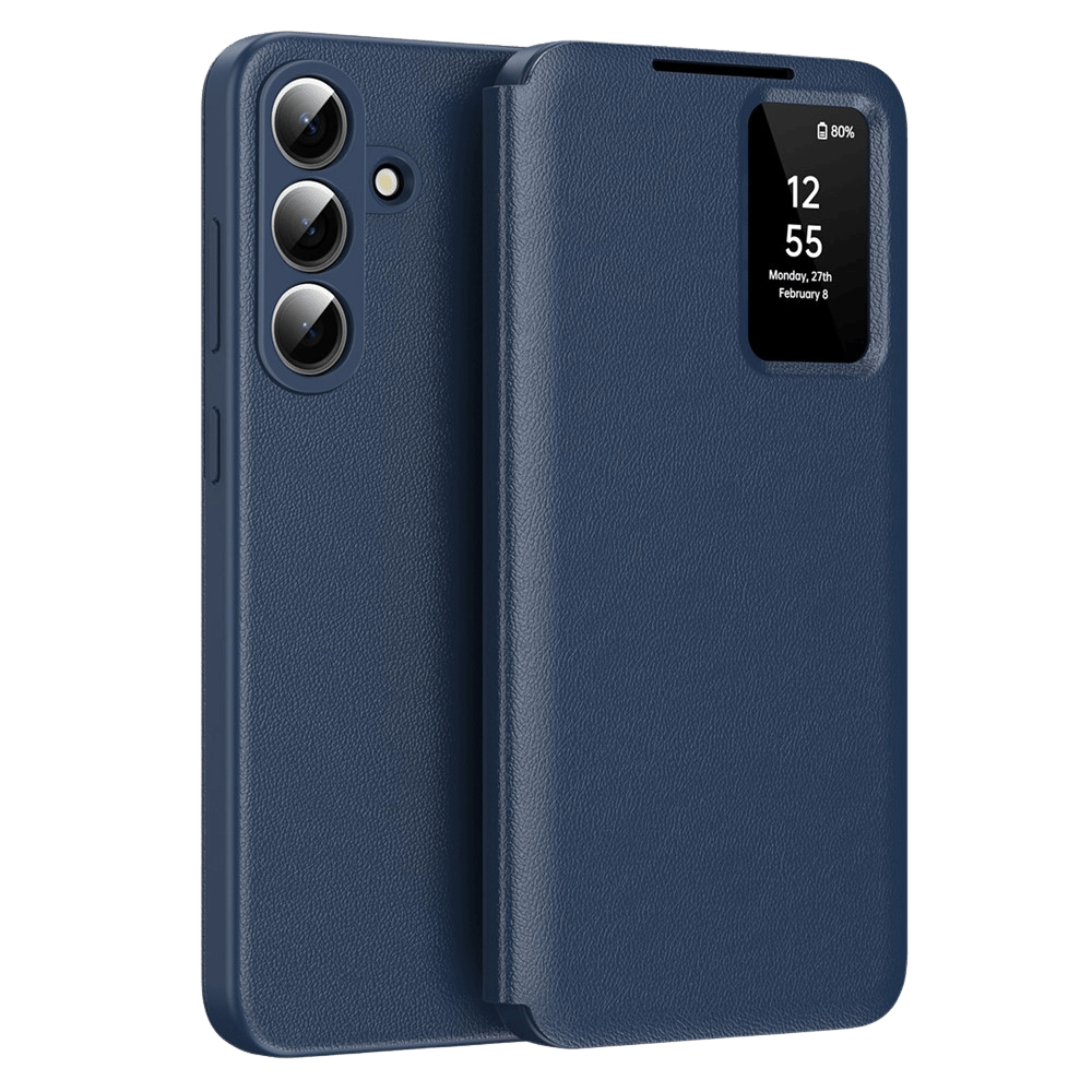 CaseBody Samsung Galaxy S26 FE Smart Cover Blauw