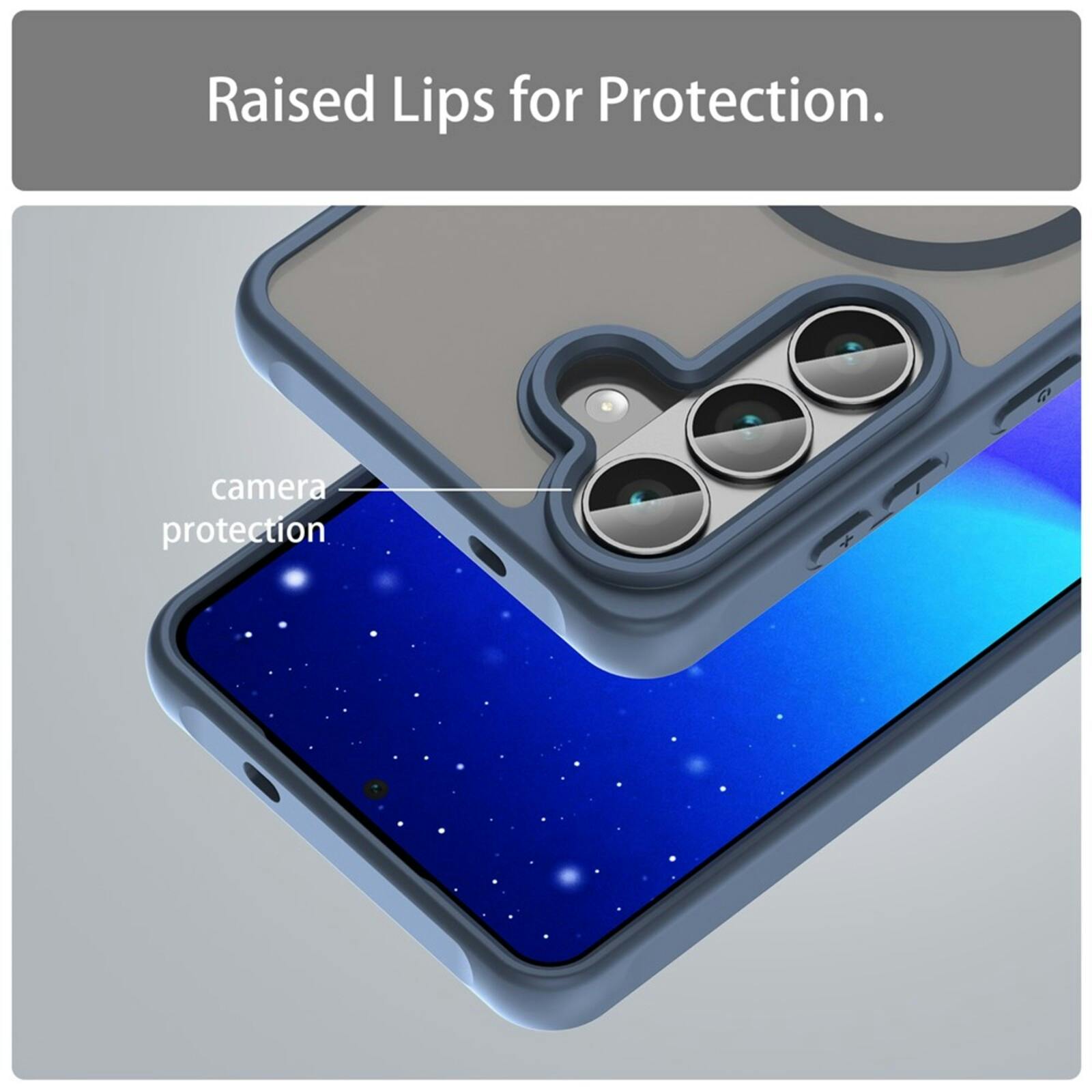 CaseBody Samsung Galaxy S26 Magnetic Case Blauw