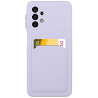 CaseBody Samsung Galaxy A32 5G Telefoonhoesje met Kaarthouder Paars