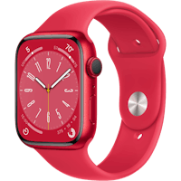 Apple Watch Series 8 Red - Voorkant
