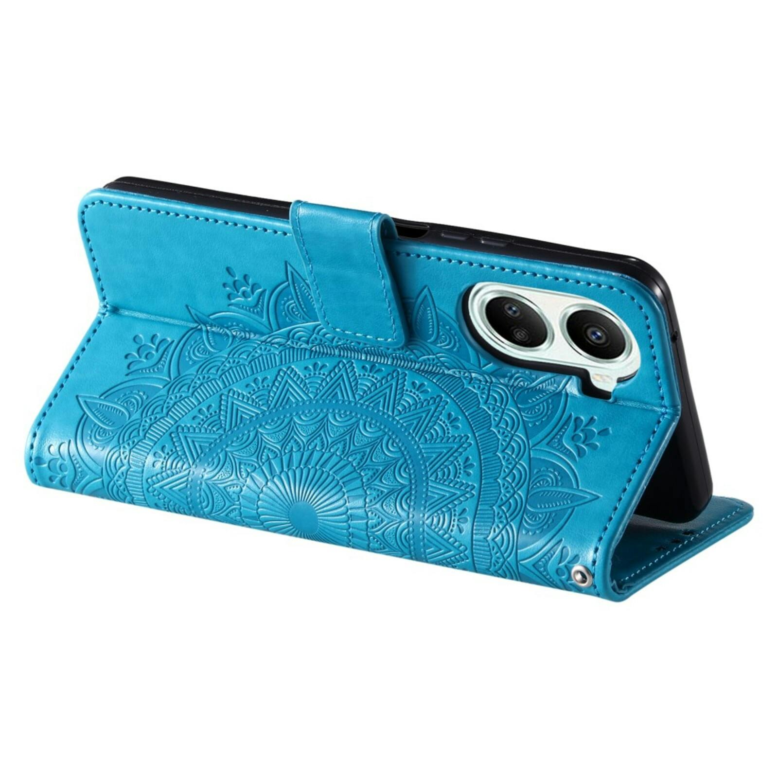 CaseBody POCO X7 Pro 5G Mandala Wallet Blauw