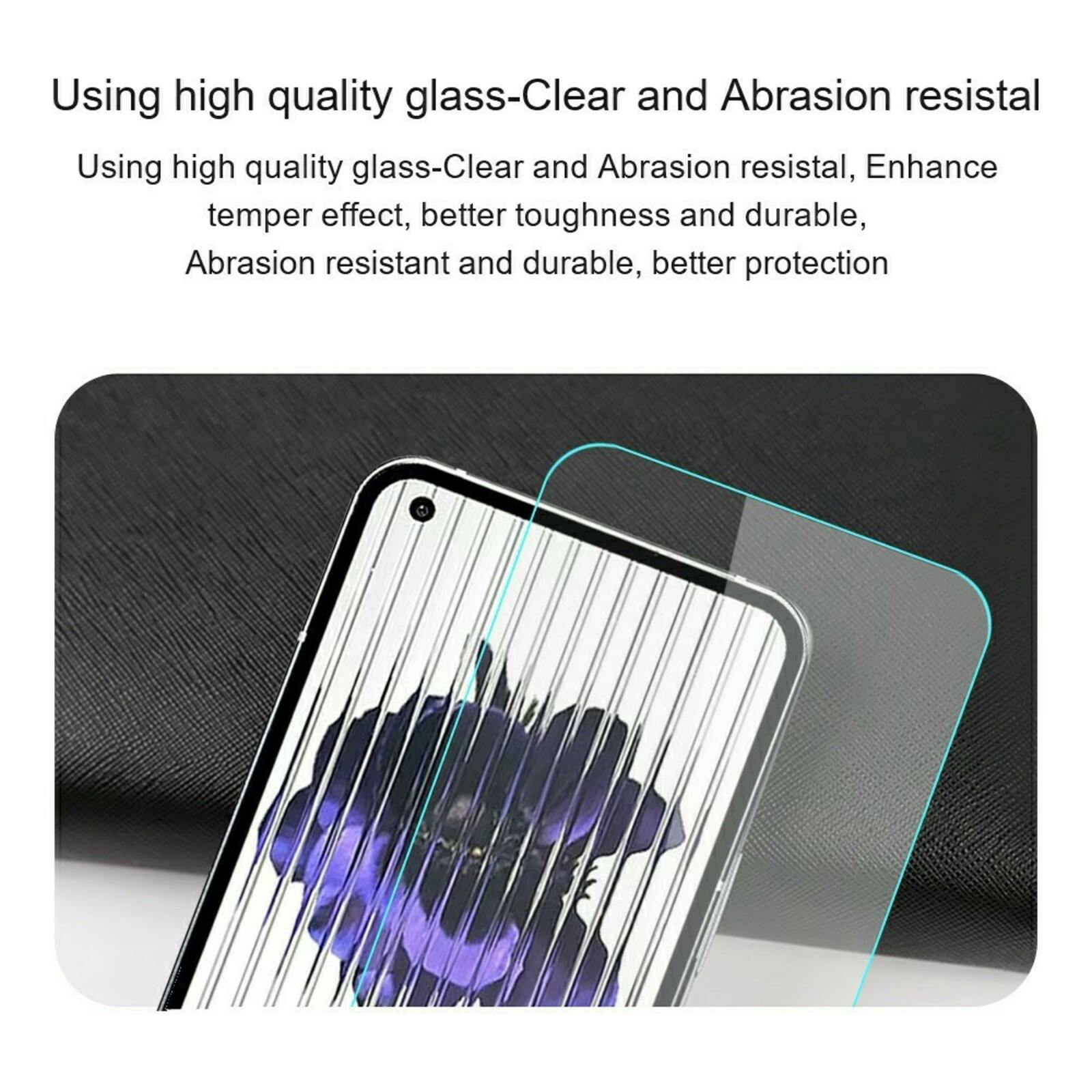 Amorus Nothing Phone (4a) Pro Screenprotector Gehard Glas Transparant