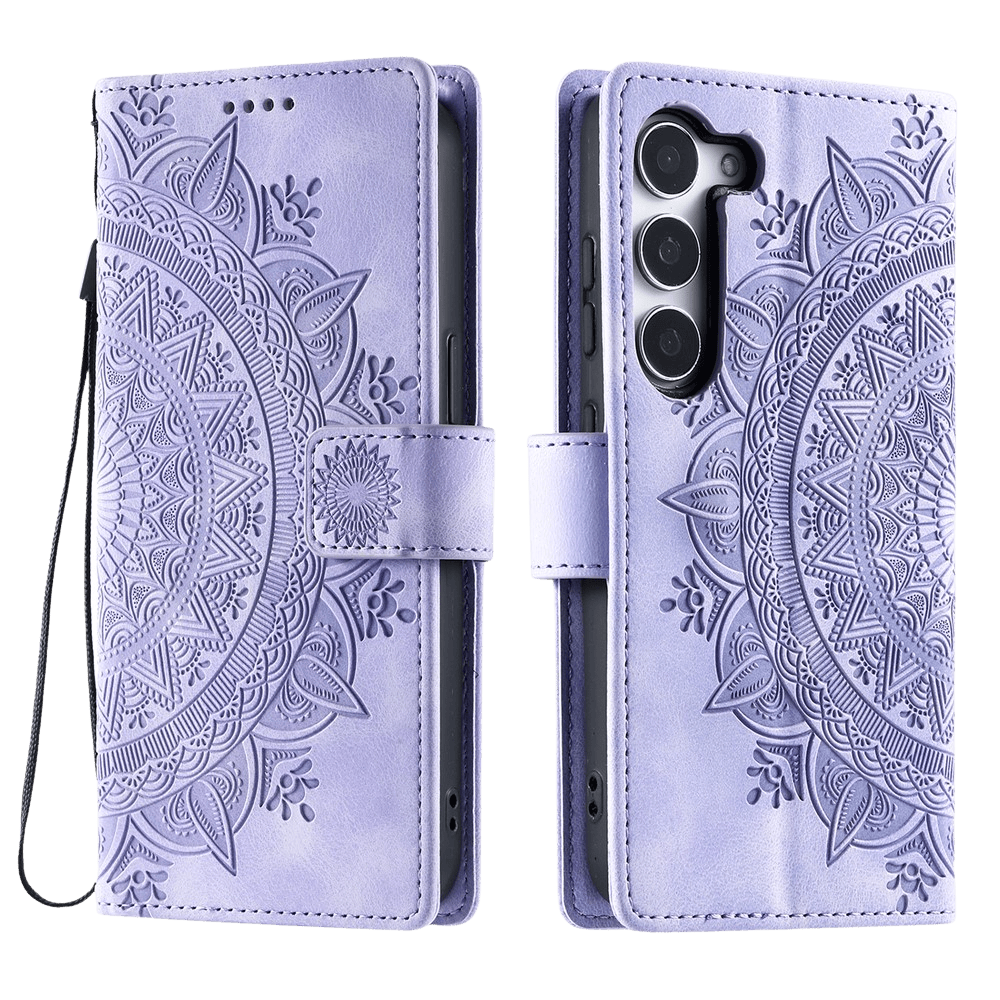 Comfycase Samsung Galaxy S26 Mandala Bookcase Paars