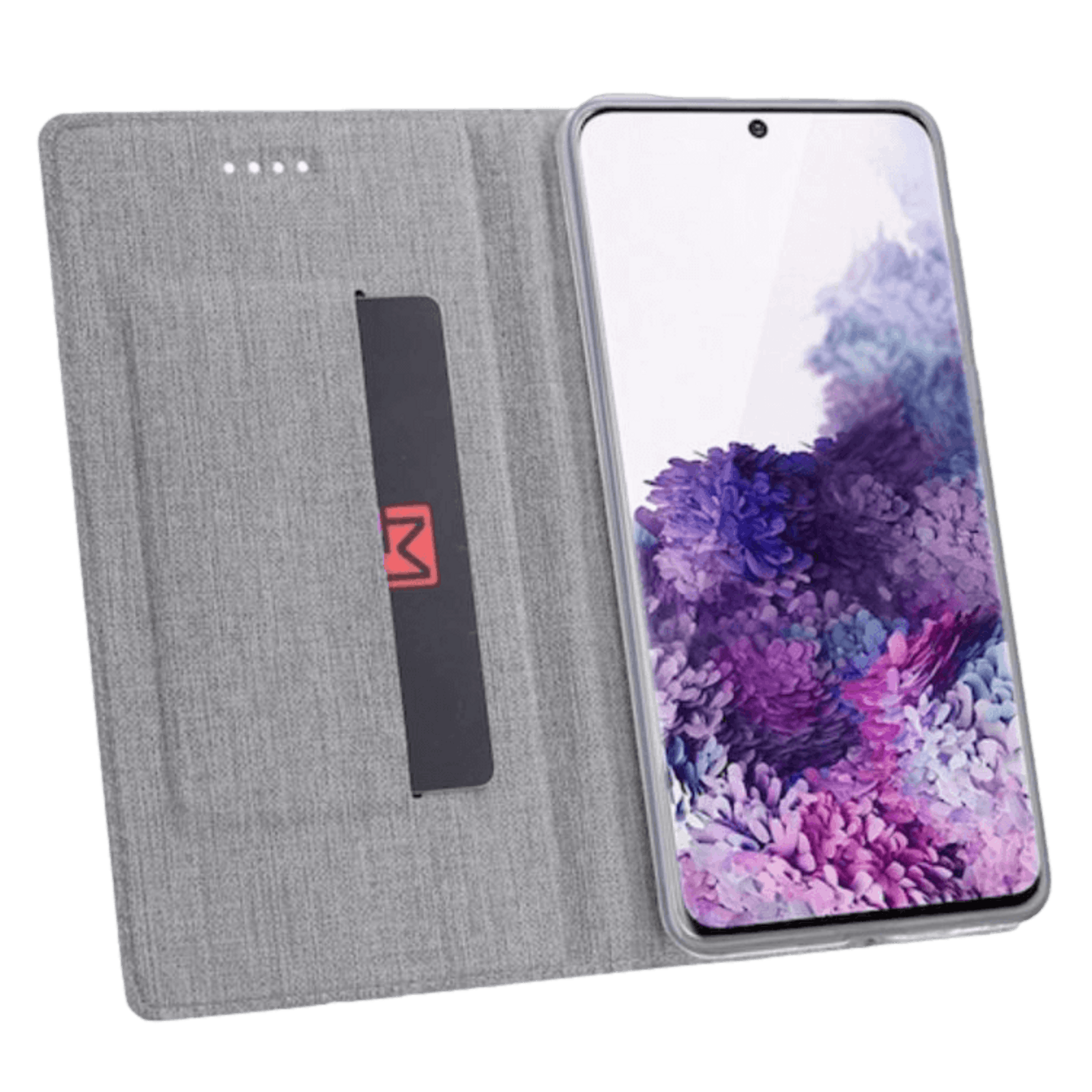 Vili Samsung Galaxy S20 DMX Flipcover Grijs