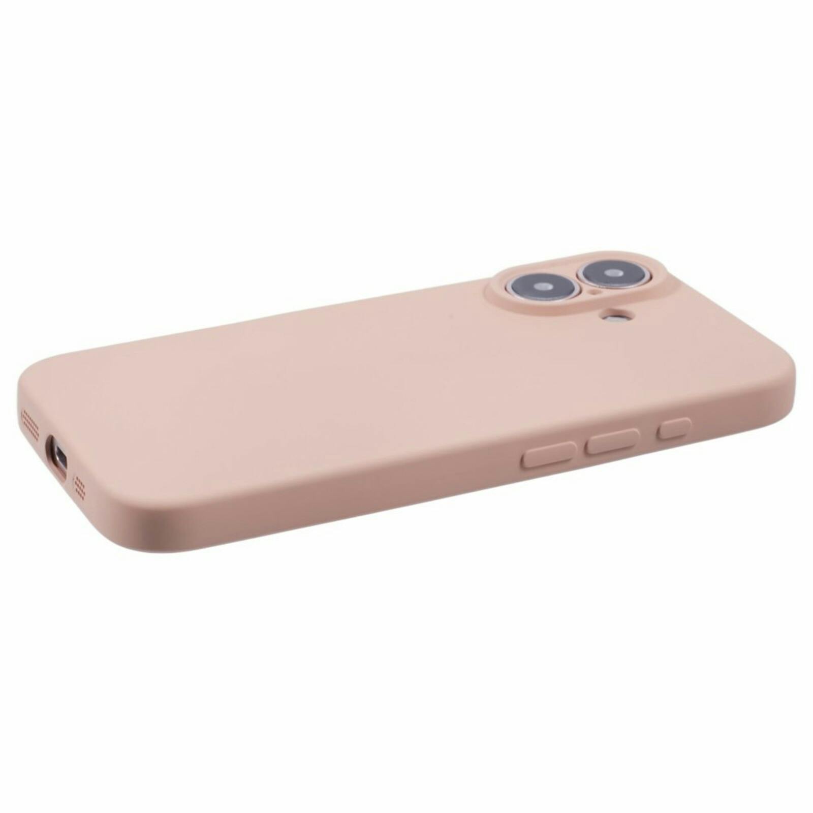 Mocaa Apple iPhone 16 Plus Lens Protection Hoesje Roze