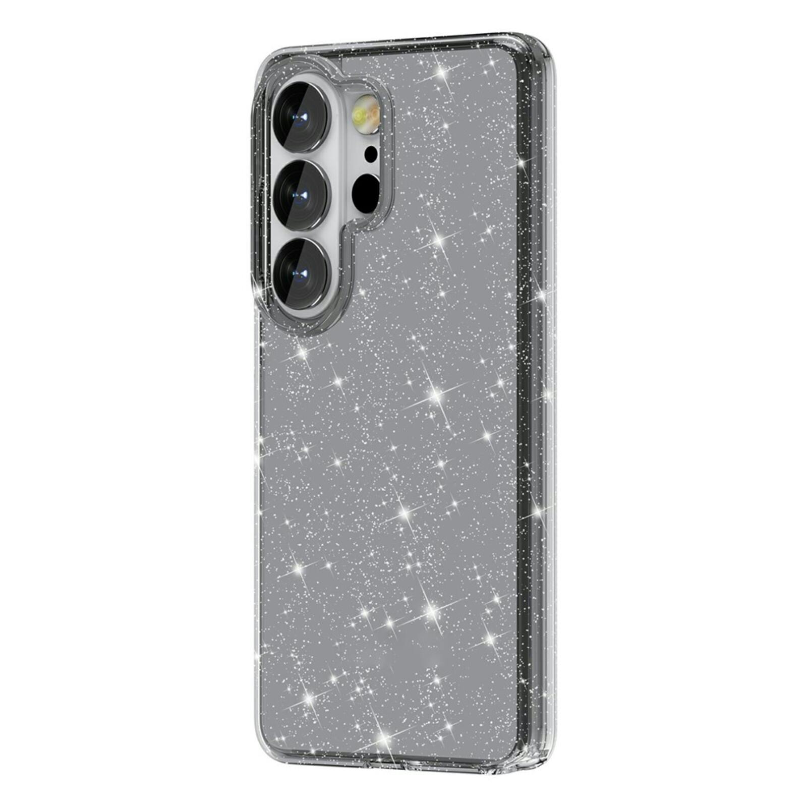 CaseBody Samsung Galaxy S26 Ultra Glitz Beschermhoesje Zwart