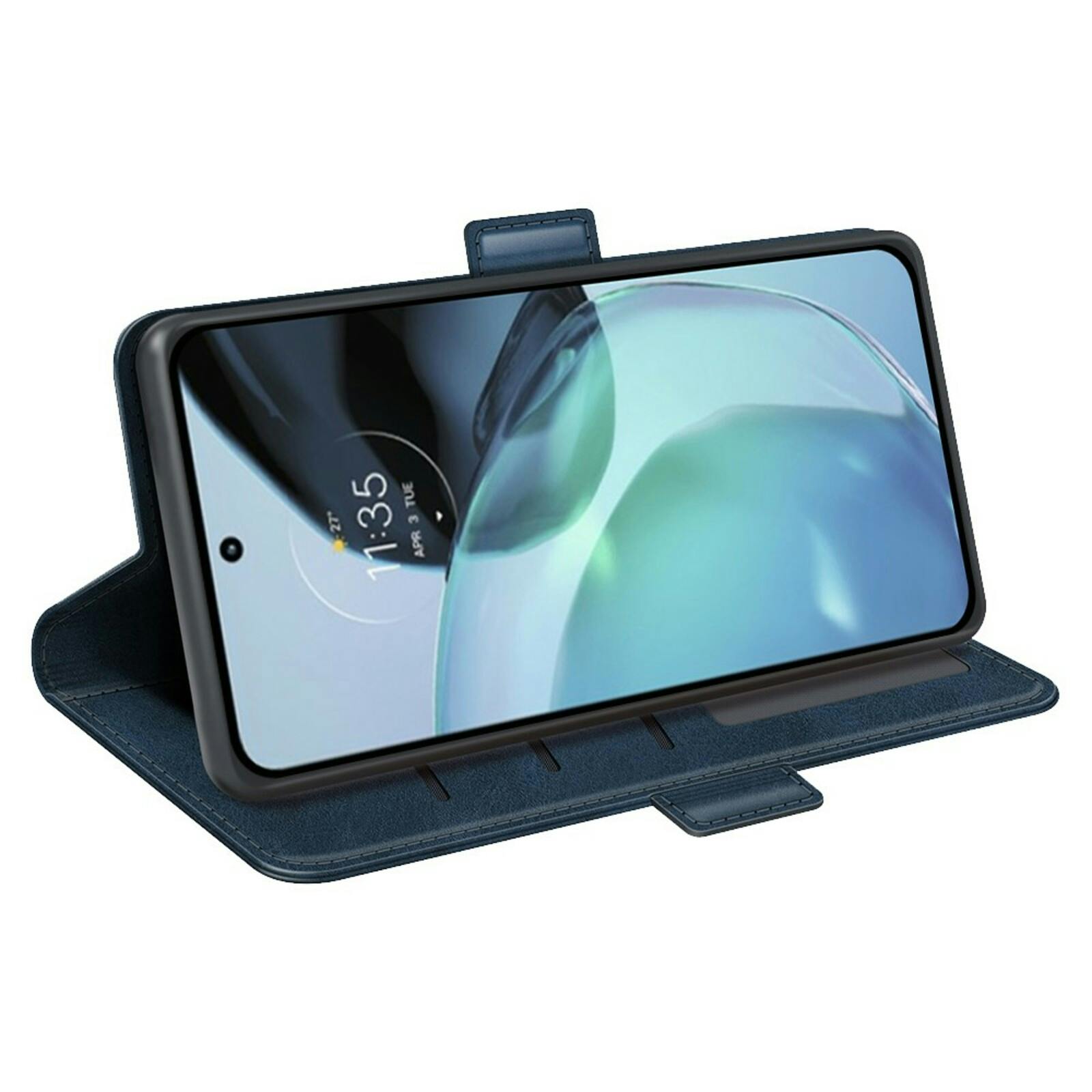 Comfycase Google Pixel 7a Bookcase Hoesje Blauw