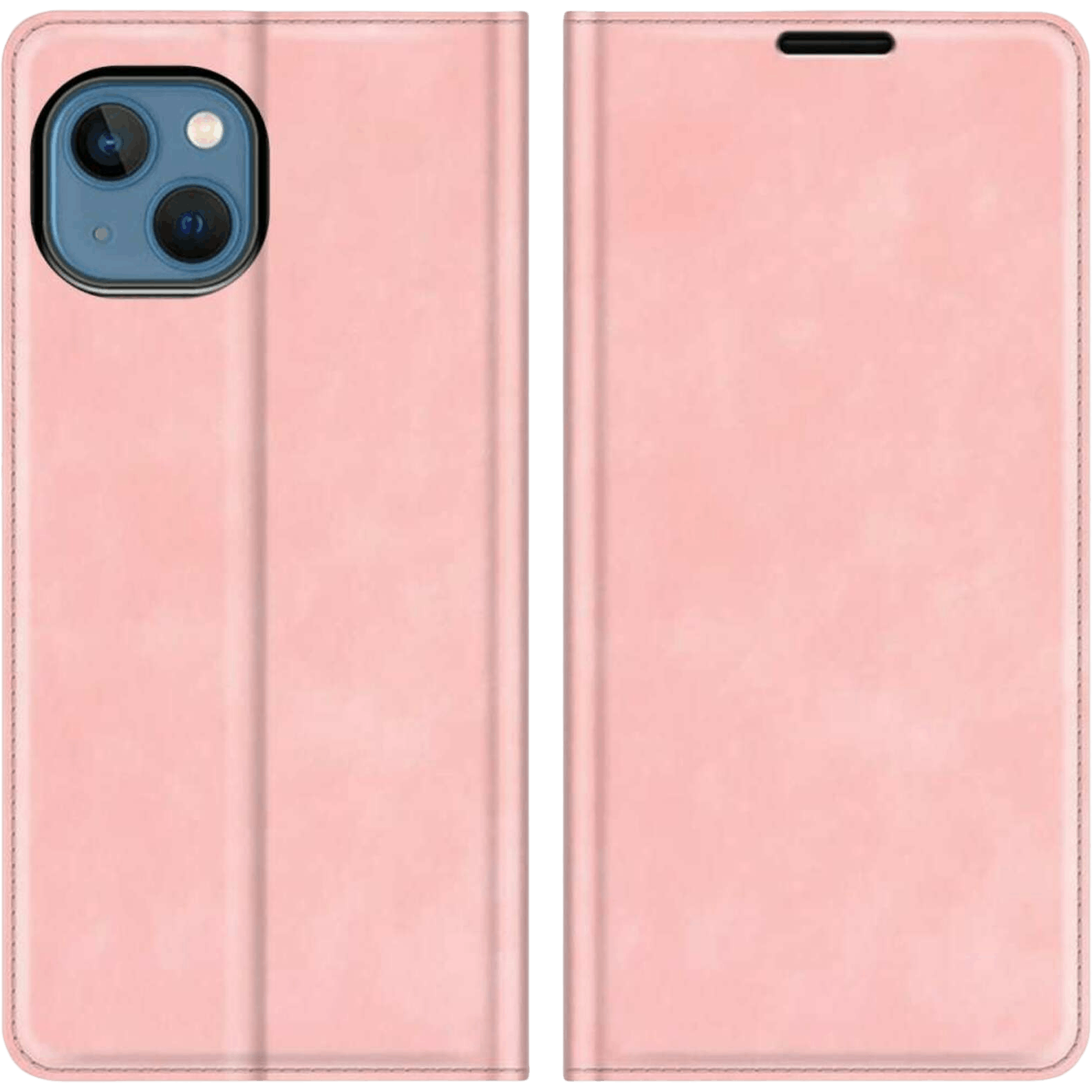 Just in Case iPhone 14 Portemonnee Hoesje Roze