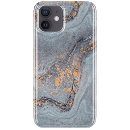 TwoTone iPhone 12 (Pro) Marble Luxe Backcover Style IV