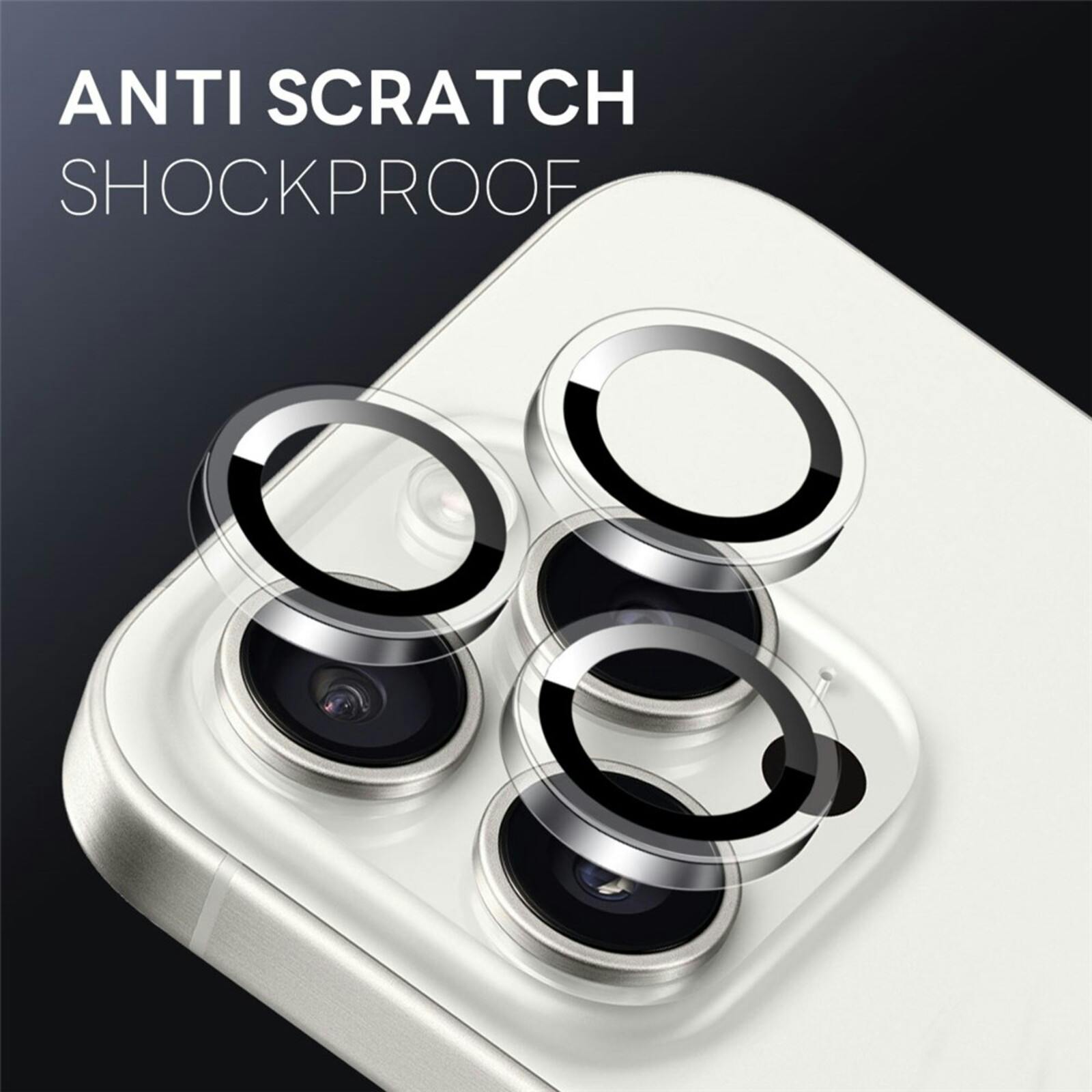 Northjo iPhone 16 Pro (Max) Camera Protector Transparant