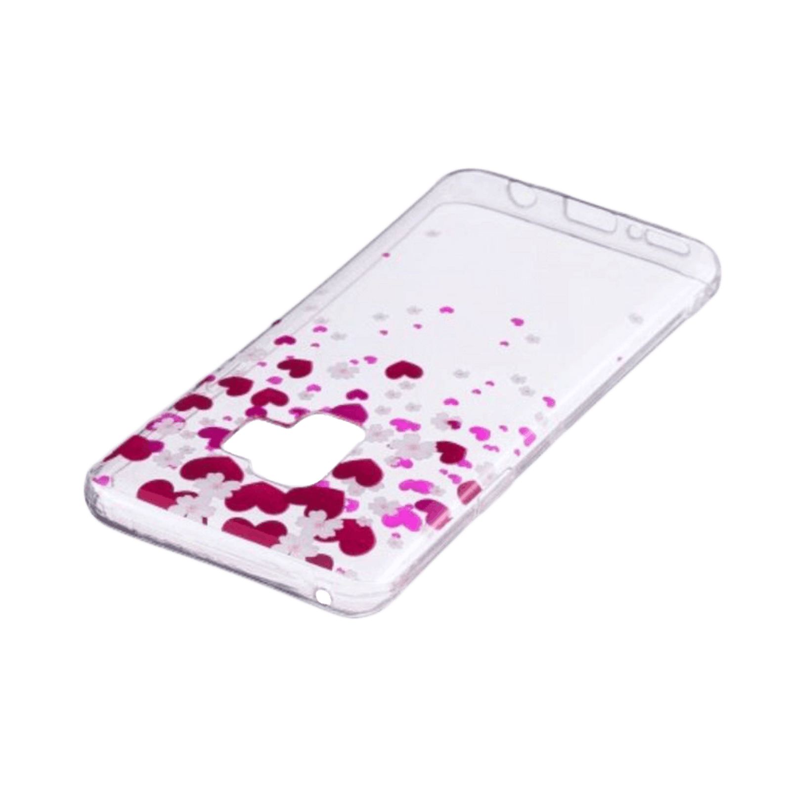 Mocaa Samsung Galaxy S9 Hoesje Lovely Hearts Meerkleurig