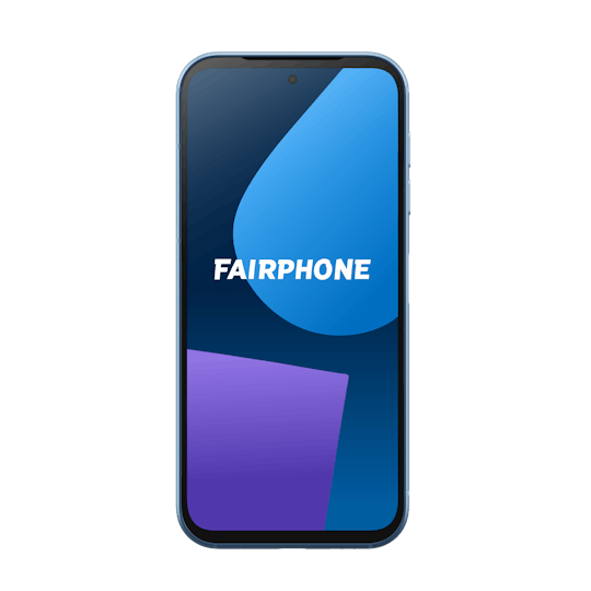 Fairphone 5 Sky Blue - Voorkant