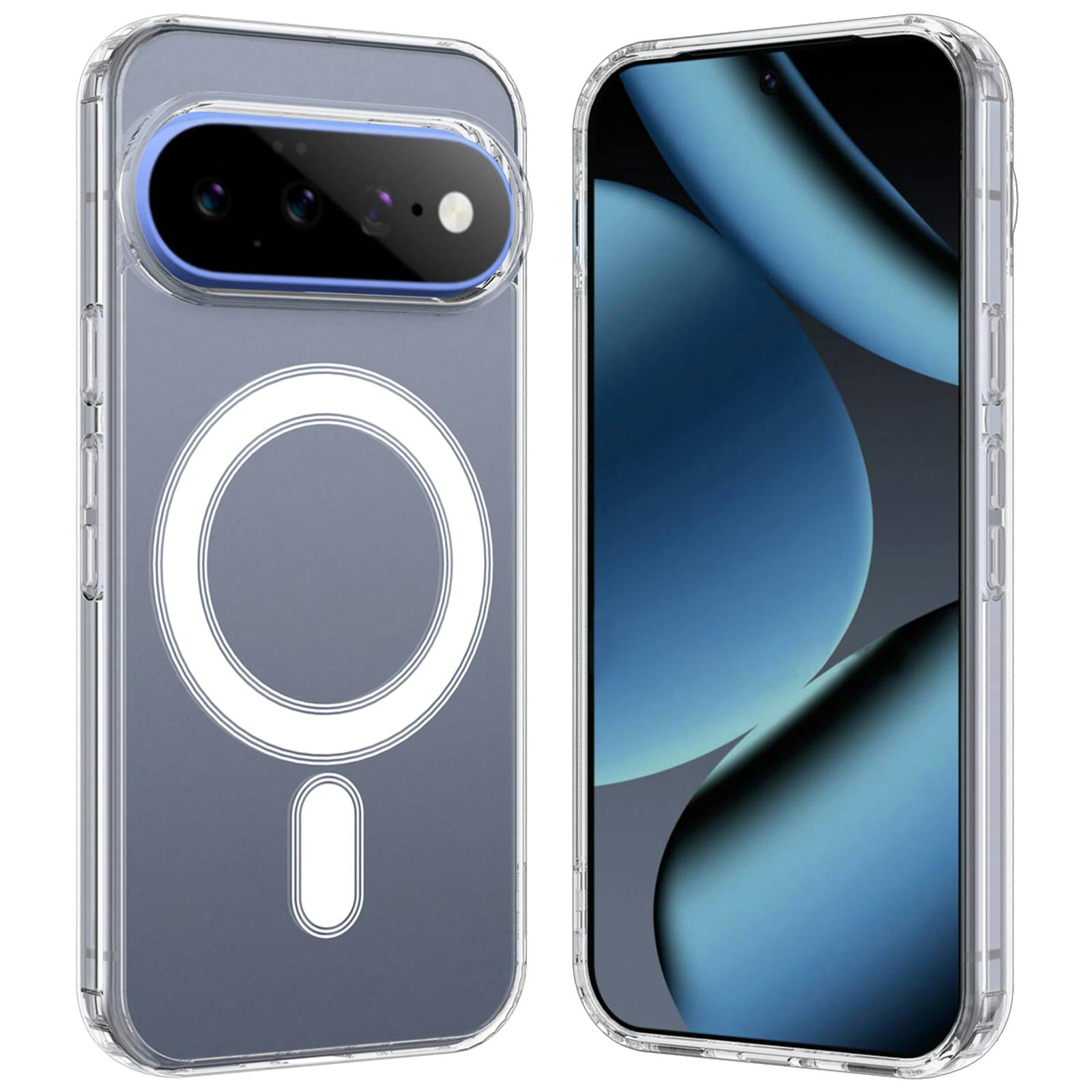 CaseBody Google Pixel 11 Pro XL Magnetische TPU Case Transparant