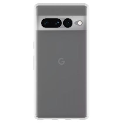 Just in Case Pixel 7 Pro Siliconen (TPU) Hoesje Transparant - Achterkant