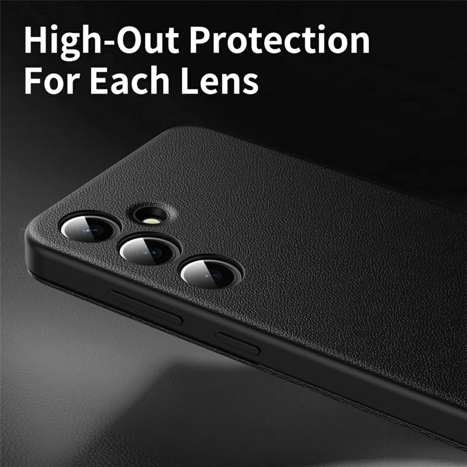 CaseBody Samsung Galaxy A56 Smart Cover Zwart