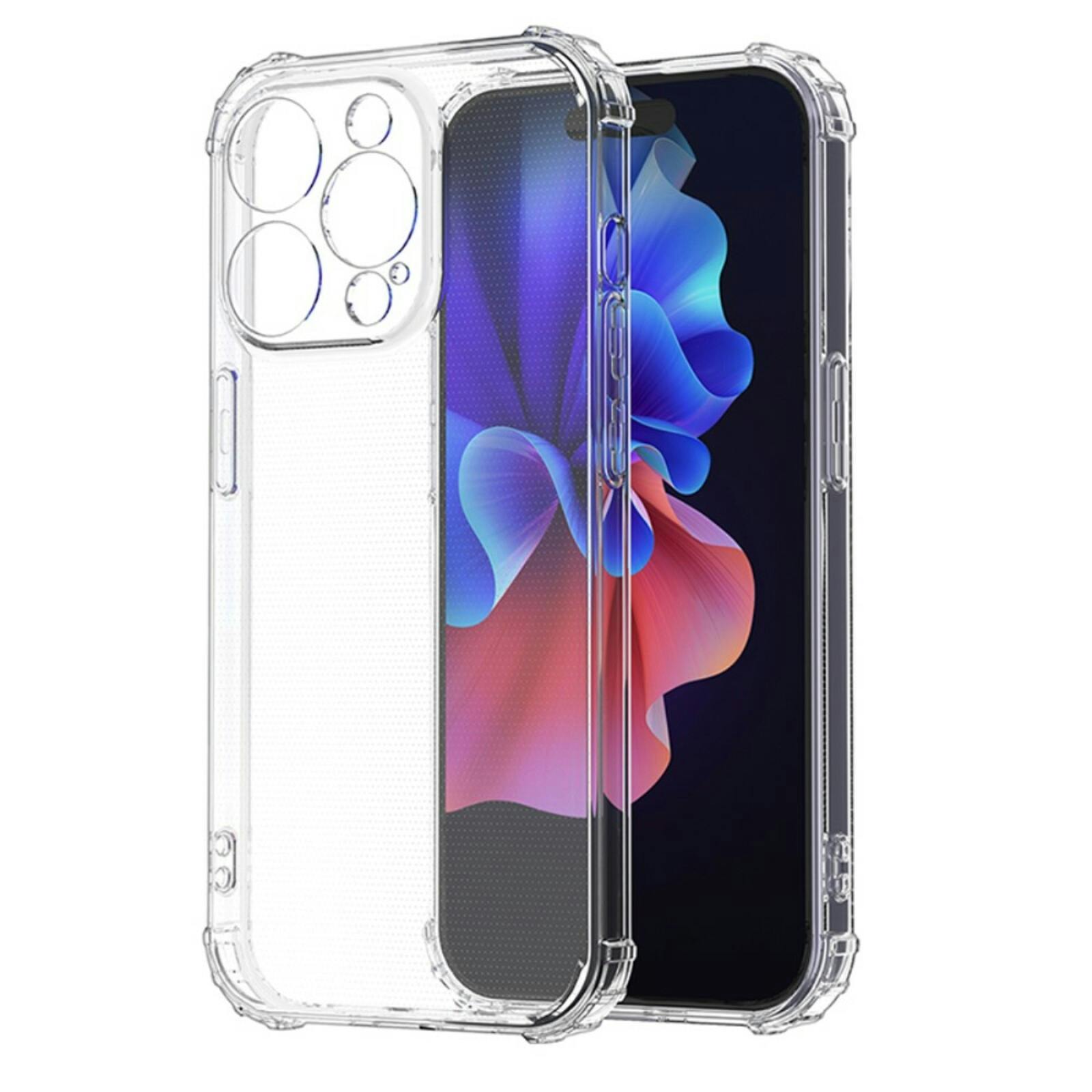 CaseBody Apple iPhone 15 Pro Shockproof Hoesje Transparant