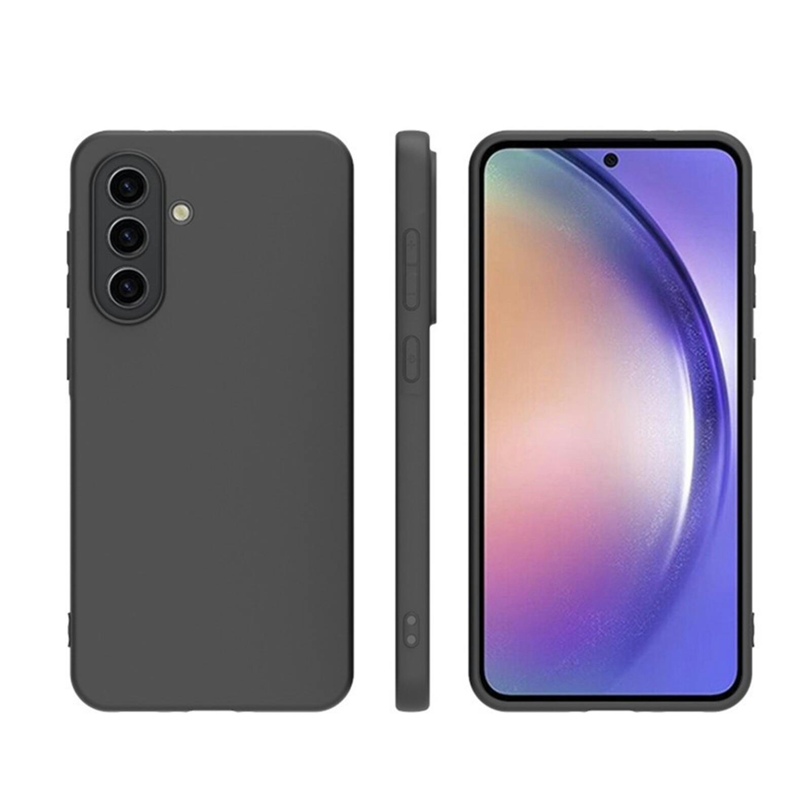 CaseBody Samsung Galaxy A17 (5G) Slim-Fit Backcover Zwart