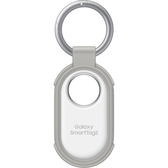 Samsung Galaxy SmartTag2 Sleutelhanger Grijs - Voorkant
