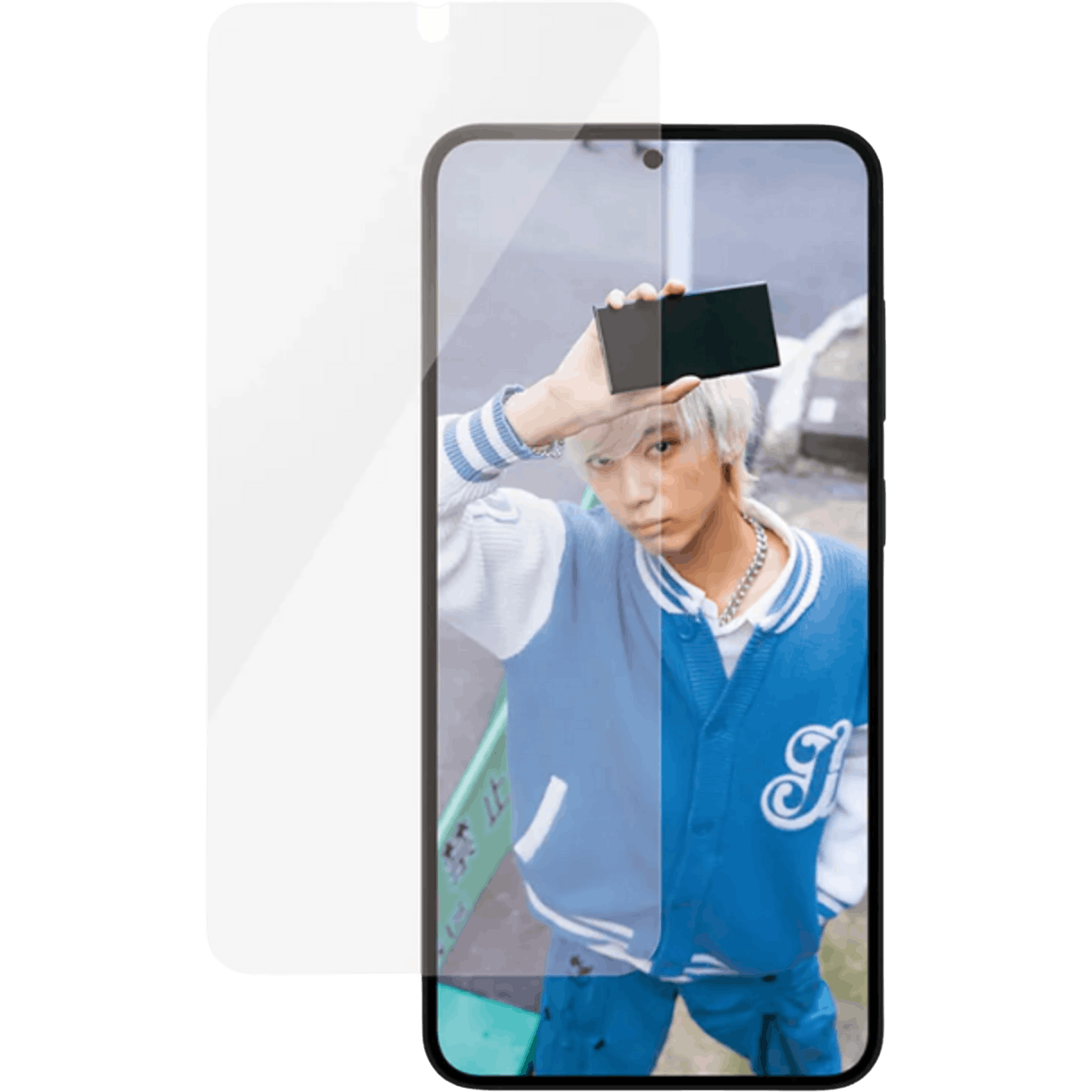 PanzerGlass Samsung Galaxy S25 Plus Wide Fit Screenprotector Transparant